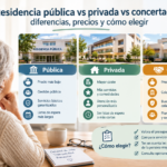 residencia pública vs privada