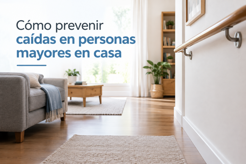 prevenir caídas en personas mayores en casa